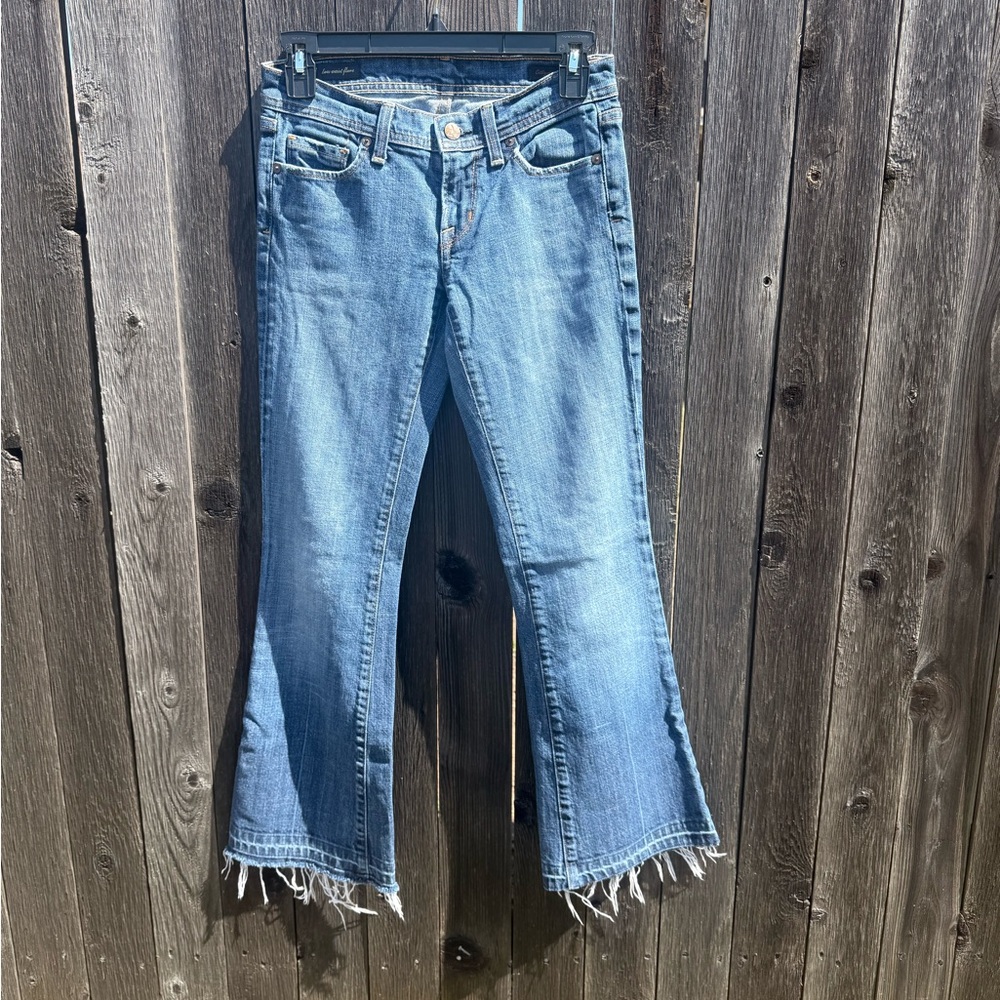 Citizens of Humanity Ingrid #002 Stretch Light Wash, Released Hem, Flare Jeans